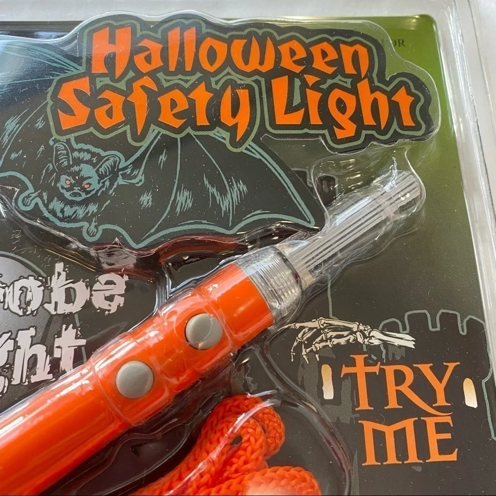 Halloween Safety Strobe Light Party Wand NO Batteries Multi Function